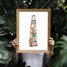 Hopi Kachina Native American Southwest Art Collection - by Kate and Dylan Yarter, founding artists of Nevele Society - boho bohemian bedroom decor