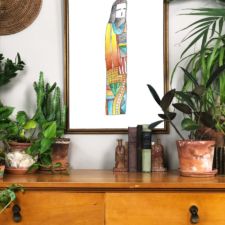 Hopi Kachina Native American Southwest Art Collection - by Kate and Dylan Yarter, founding artists of Nevele Society - boho bohemian bedroom decor