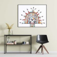 Hopi Kachina Native American Southwest Art Collection - by Kate and Dylan Yarter, founding artists of Nevele Society