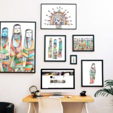 Hopi Kachina Native American Southwest Art Collection - by Kate and Dylan Yarter, founding artists of Nevele Society - modern creative workspace